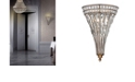 Macy's Empire Collection 2 light sconce in Mocha